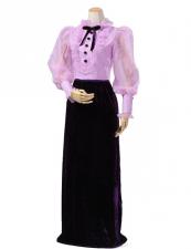 Ladies Edwardian Suffragette Downton Abbey Titanic Gown Size 10 - 12